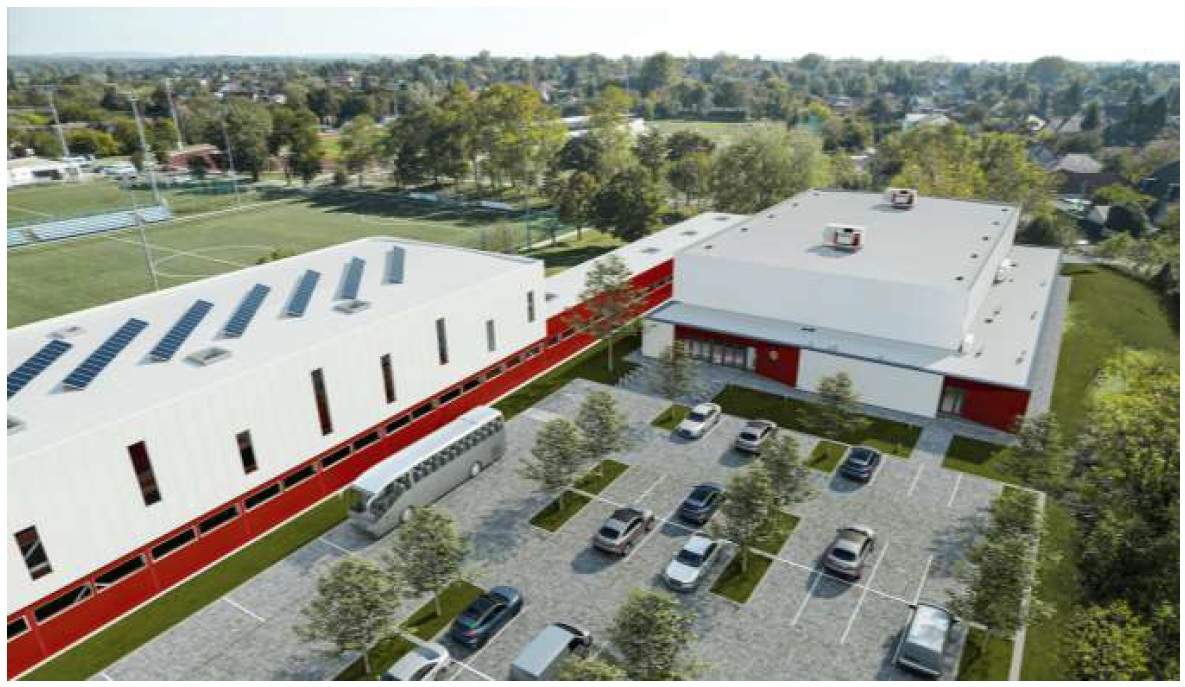 Futsal Csarnok  Építési Pályázat - Bp. XVI .Ker.